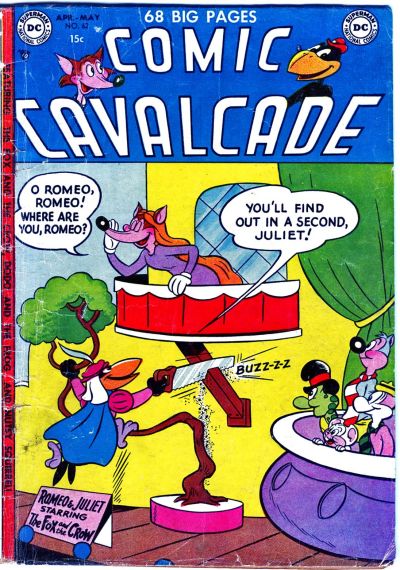 Cover for Comic Cavalcade (DC, 1942 series) #62