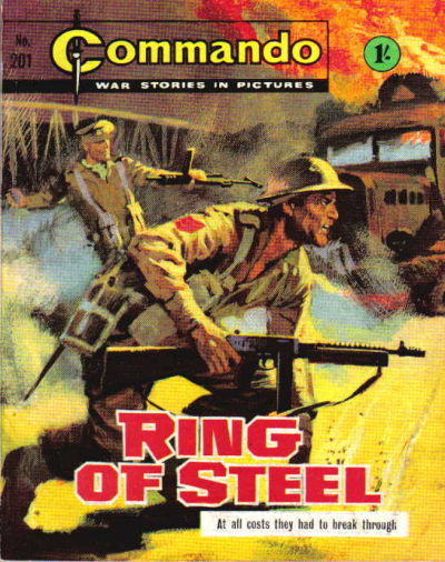 Cover for Commando (D.C. Thomson, 1961 series) #201
