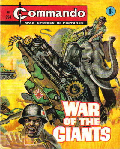 Cover for Commando (D.C. Thomson, 1961 series) #294