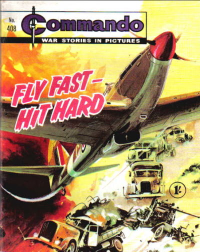 Cover for Commando (D.C. Thomson, 1961 series) #408
