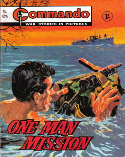 Cover for Commando (D.C. Thomson, 1961 series) #425