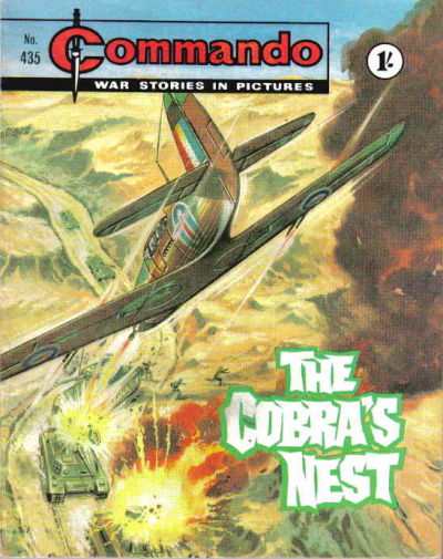 Cover for Commando (D.C. Thomson, 1961 series) #435