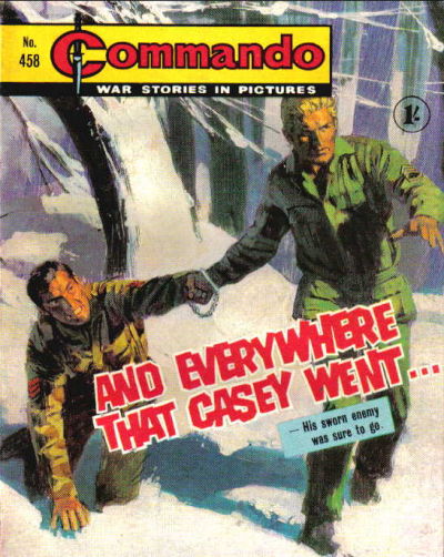 Cover for Commando (D.C. Thomson, 1961 series) #458
