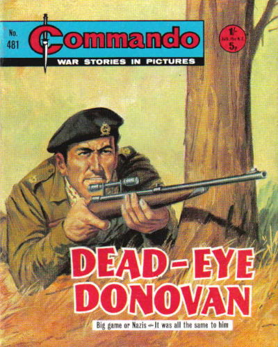 Cover for Commando (D.C. Thomson, 1961 series) #481