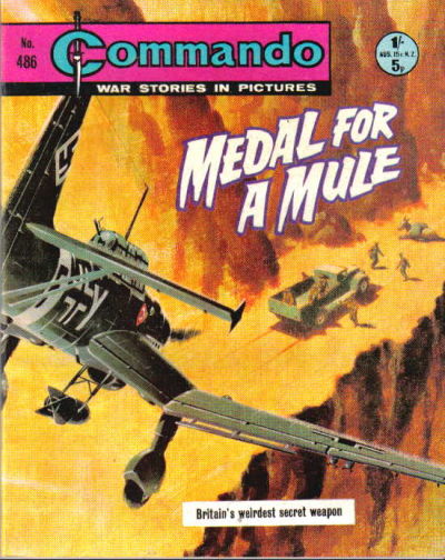 Cover for Commando (D.C. Thomson, 1961 series) #486