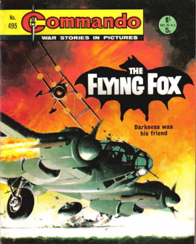 Cover for Commando (D.C. Thomson, 1961 series) #495