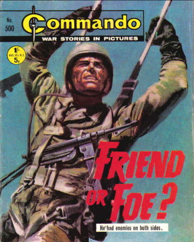 Cover for Commando (D.C. Thomson, 1961 series) #500