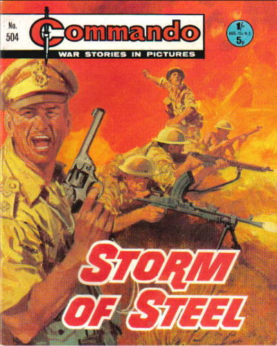 Cover for Commando (D.C. Thomson, 1961 series) #504