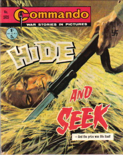 Cover for Commando (D.C. Thomson, 1961 series) #505