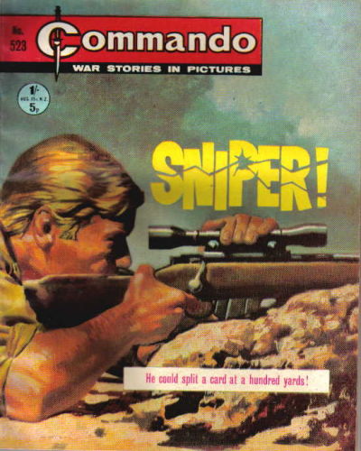 Cover for Commando (D.C. Thomson, 1961 series) #523