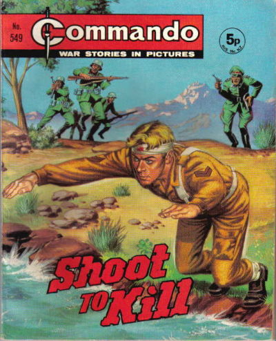 Cover for Commando (D.C. Thomson, 1961 series) #549