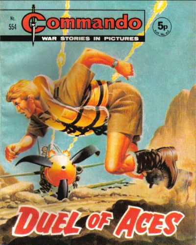 Cover for Commando (D.C. Thomson, 1961 series) #554