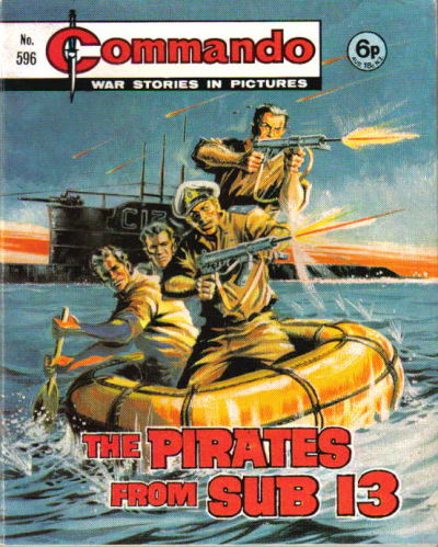 Cover for Commando (D.C. Thomson, 1961 series) #596