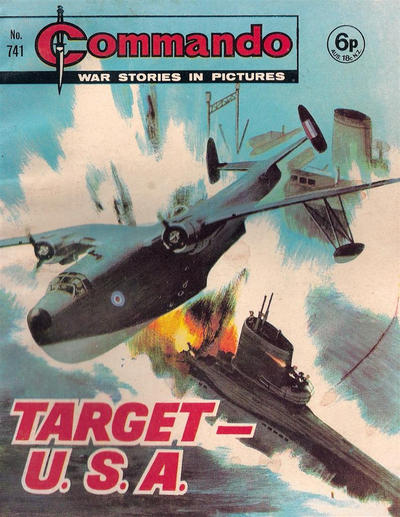 Cover for Commando (D.C. Thomson, 1961 series) #741