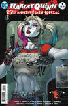 Cover Thumbnail for Harley Quinn 25th Anniversary Special (2017 series) #1 [Jim Lee / Scott Williams Cover]