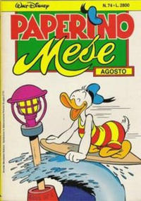 Cover Thumbnail for Paperino Mese (Mondadori, 1986 series) #74