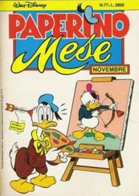Cover Thumbnail for Paperino Mese (Mondadori, 1986 series) #77