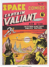 Cover Thumbnail for Space Comics (Arnold Book Company, 1953 series) #81