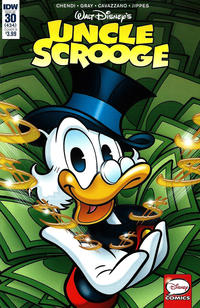Cover for Uncle Scrooge (IDW, 2015 series) #30 / 434 [Cover B - Alessio Coppola Variant]