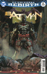 Cover for Batman (DC, 2016 series) #22 [Jason Fabok Lenticular Cover]