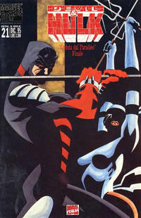 Cover for Devil & Hulk (Marvel Italia, 1994 series) #21