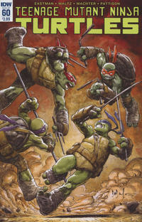 Cover Thumbnail for Teenage Mutant Ninja Turtles (IDW, 2011 series) #60 [Dave Wachter]