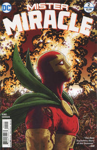 Cover Thumbnail for Mister Miracle (DC, 2017 series) #2 [Nick Derington Cover]
