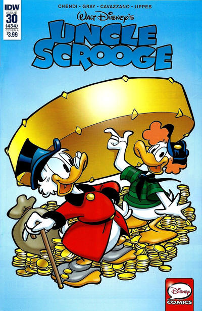 Cover for Uncle Scrooge (IDW, 2015 series) #30 / 434