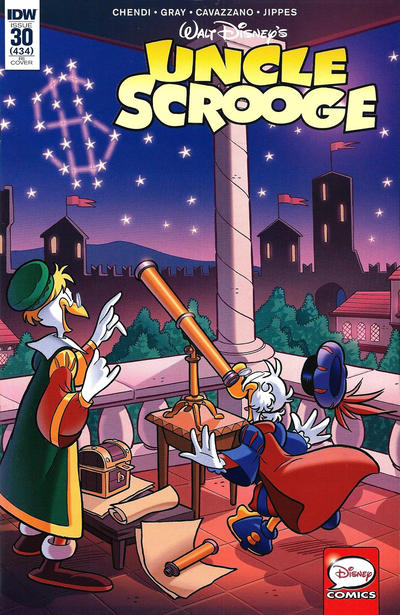 Cover for Uncle Scrooge (IDW, 2015 series) #30 / 434 [Cover C - Marco Mazzarello Variant]