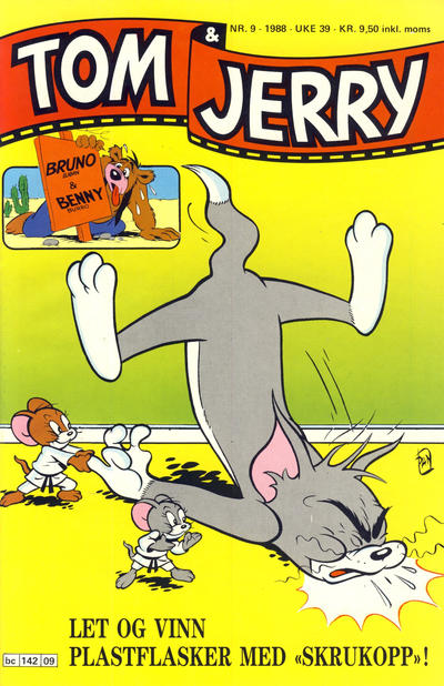 Cover for Tom & Jerry (Semic, 1979 series) #9/1988