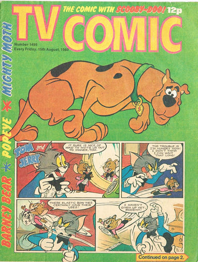 Cover for TV Comic (Polystyle Publications, 1951 series) #1495