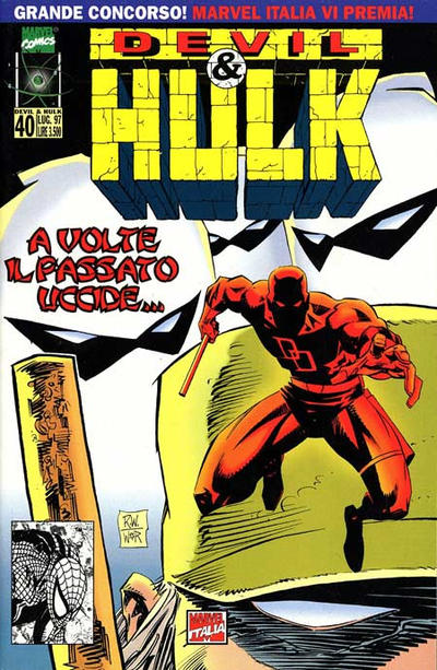 Cover for Devil & Hulk (Marvel Italia, 1994 series) #40