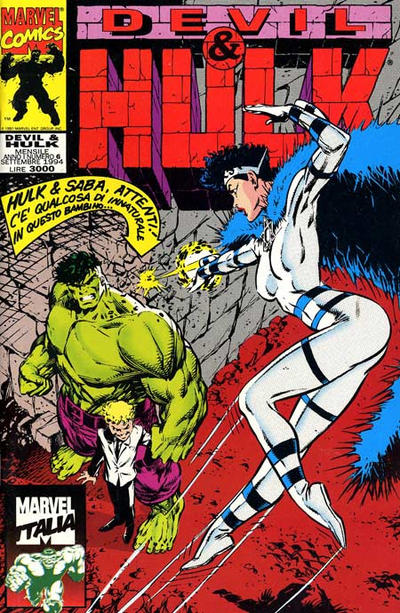 Cover for Devil & Hulk (Marvel Italia, 1994 series) #6