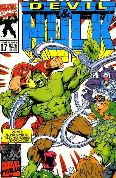 Cover for Devil & Hulk (Marvel Italia, 1994 series) #17