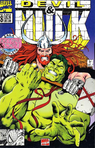 Cover for Devil & Hulk (Marvel Italia, 1994 series) #28