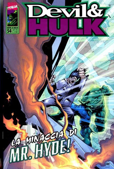 Cover for Devil & Hulk (Marvel Italia, 1994 series) #54