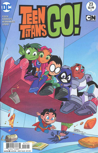 Cover for Teen Titans Go! (DC, 2014 series) #23