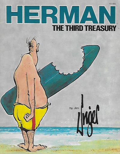 Cover for Treasury of Herman (Andrews McMeel, 1979 series) #3 - Herman: The Third Treasury [Softcover - Twelfth Printing]