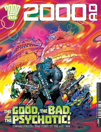 Cover for 2000 AD (Rebellion, 2001 series) #1960