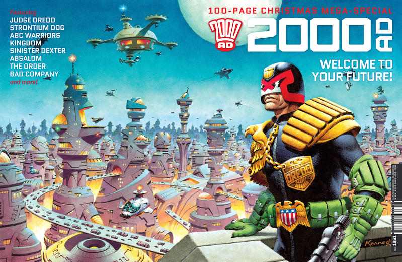 Cover for 2000 AD (Rebellion, 2001 series) #1961