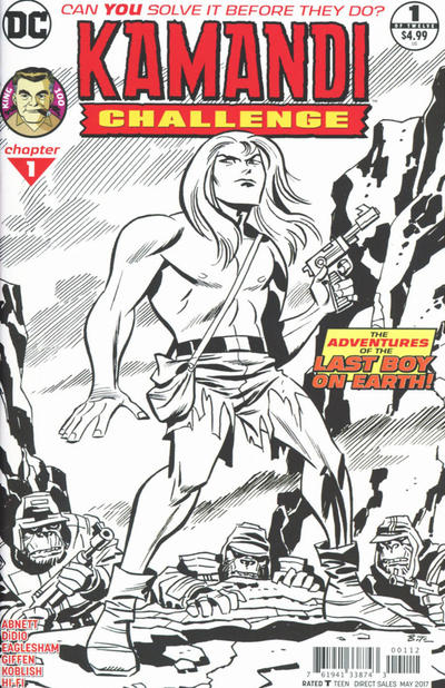 Cover for The Kamandi Challenge (DC, 2017 series) #1 [Second Printing]