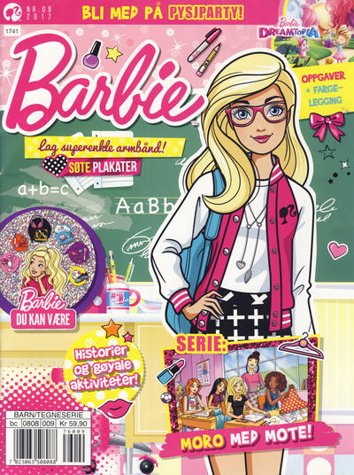 Cover for Barbie (Hjemmet / Egmont, 2016 series) #9/2017