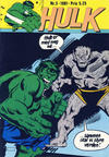 Cover for Hulk (Atlantic Forlag, 1980 series) #3/1981