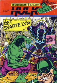 Cover Thumbnail for Hulk (Atlantic Forlag, 1980 series) #6/1980
