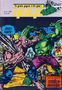 Cover Thumbnail for Hulk (Atlantic Forlag, 1980 series) #8/1980