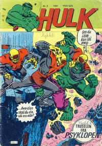 Cover Thumbnail for Hulk (Atlantic Forlag, 1980 series) #5/1981