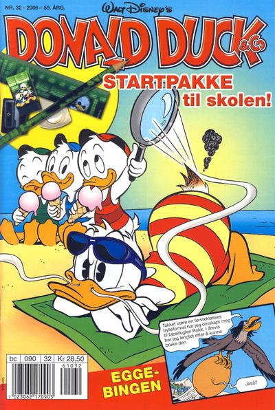 Cover for Donald Duck & Co (Hjemmet / Egmont, 1948 series) #32/2006