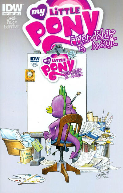 Cover for My Little Pony: Friendship Is Magic (IDW, 2012 series) #28 [Cover A - Andy Price]