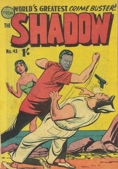 Cover for The Shadow (Frew Publications, 1952 series) #43