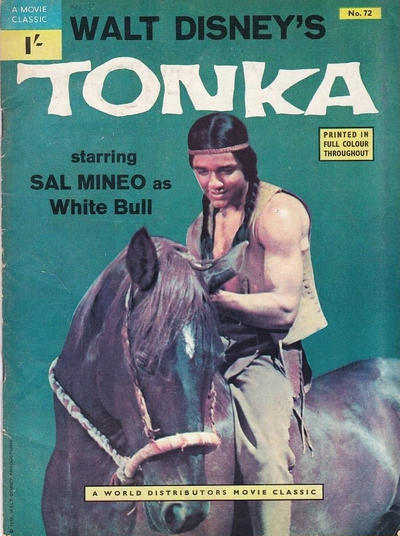 Cover for A Movie Classic (World Distributors, 1956 ? series) #72 - Tonka